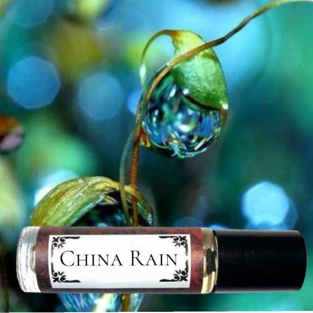 2/$20 ❤️ CHINA RAIN - Roll on Fragrance Perfume Oil - Unique Refreshing Indie